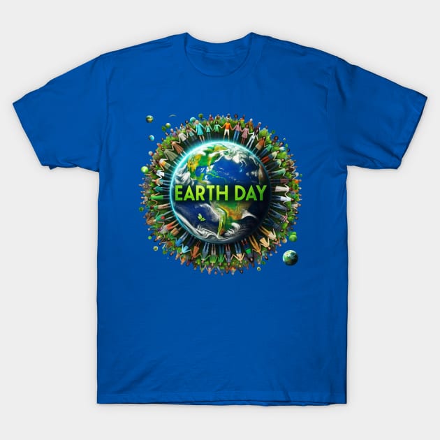 Earth Day T-Shirt by Amharic Avenue